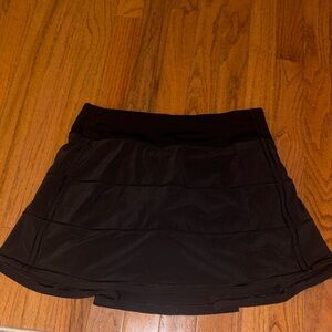 EUC - Lululemon Black Skort - Size 4